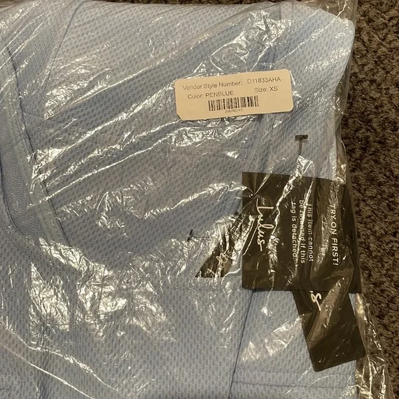 NWT Lulus Home Before Daylight Periwinkle Dress - Picture 5 of 8